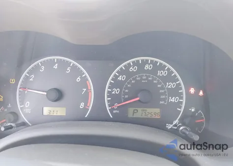 2009 Toyota Corolla Le из США, поврежденный, VIN 2T1BU40E99C050981